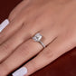 3 Ct Cushion Cut Moissanite Ring