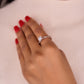Round Brilliant Cut Moissanite Ring