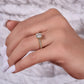Elongated Cushion Cut Ring