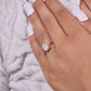Cushion Moissanite Engagement Ring