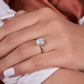Cushion Moissanite Engagement Ring