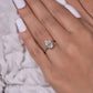 Pear Cut Moissanite Engagement Ring