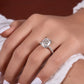3.20 Ct Cushion Moissanite Ring